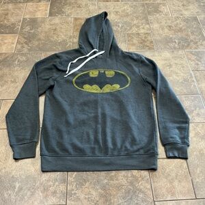 Gray Batman Hoodie